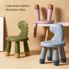 1pc Trendy Dinosaur Plastic Stool Thickened Non-Slip Cartoon Animal Chair for Home Outdoor Use Ideal for Camping & Hiking