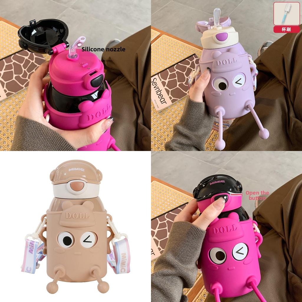 550ml Insulated Travel Mug With Leak Proof Lid For Students And Office Use