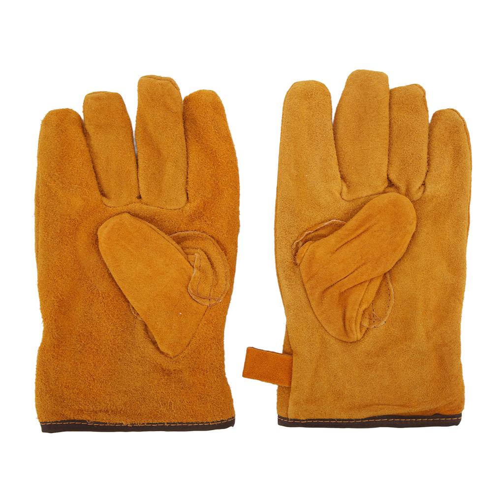 1 Pair of Heat Resistant Gloves  proof Flame Retardant Non Scalding for BBQ Grill Short