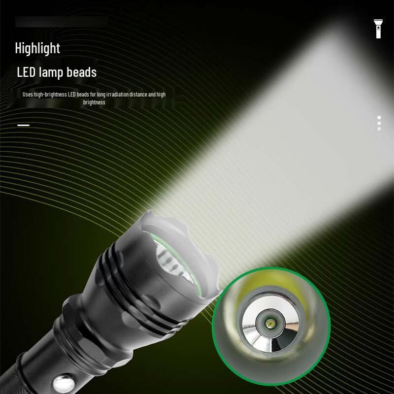 Elangyan High-Intensity Rechargeable Flashlight