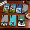 Shaun the Sheep Phone Case For Samsung Galaxy A73,A72,A71,A70,A53,A52,A51,Soft Silicone Black Cover