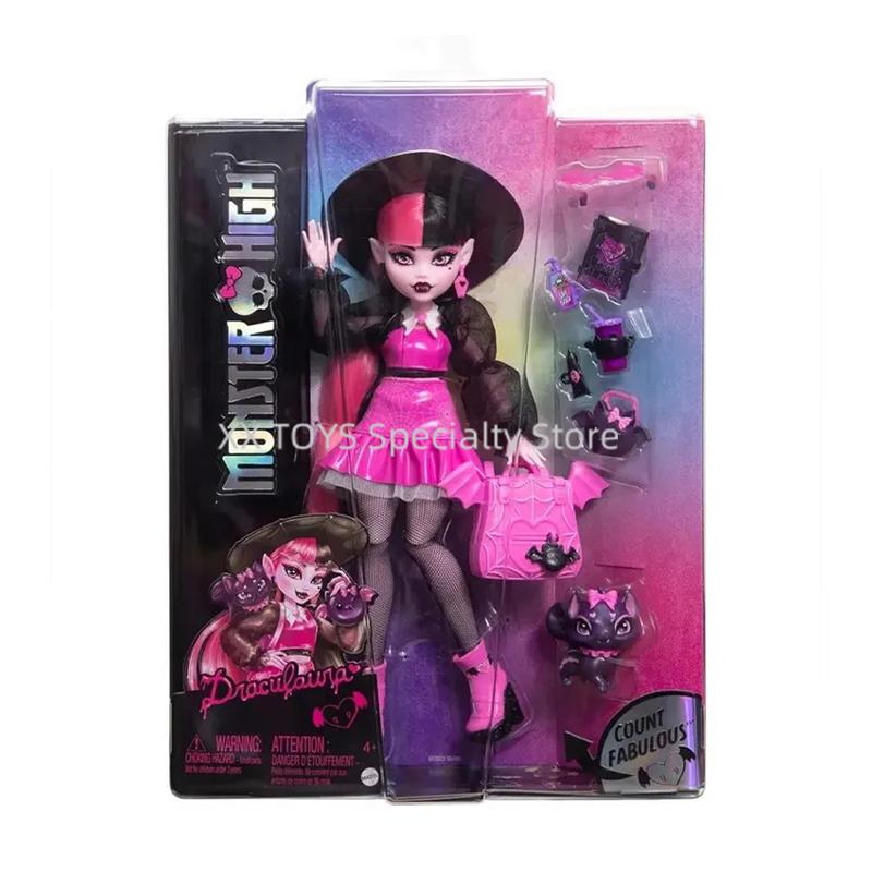 Monster High Monster Fest Doll Frankie Stein Cleo De Nile Clawdeen Wolf Monster Ball Party Fashion Collectible Doll Kids Gifts