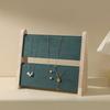 Soft Mat Necklace Display Stand Functional Wood Necklace Holder Organizers Rack For Jewelry Display And Storage