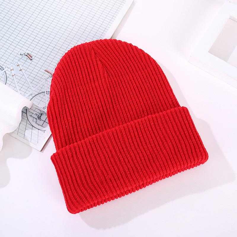 Factory Beanie Hats Custom Logo High Quality Knitted Warm Winter Luxury for Women Beanie Hat