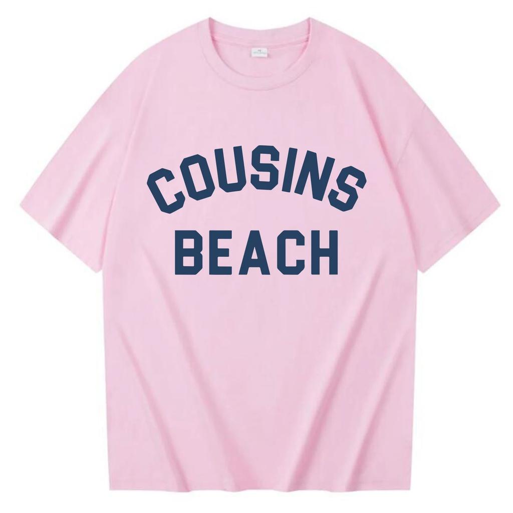 The Summer I Turned Pretty - Cousins Beach T-shirt Women Harajuku Sleeve Casual Clothing Street Tops Tees Aesthetic Clothes
