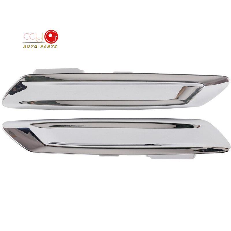 51137336645 51137336646 Yeni Ön Sol+Sağ Krom Çamurluk Kaplama Kalıbı BMW F10 F11 528i 535i için ATPP1213113001 511353228371D
