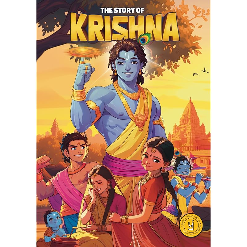 The Story of Krishna: Classic Indian Comics