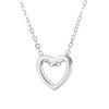 Romantik Sevgi Dolu Kalp Kolye Hollow Kolye Parti Kadın Severler Takı Hediye