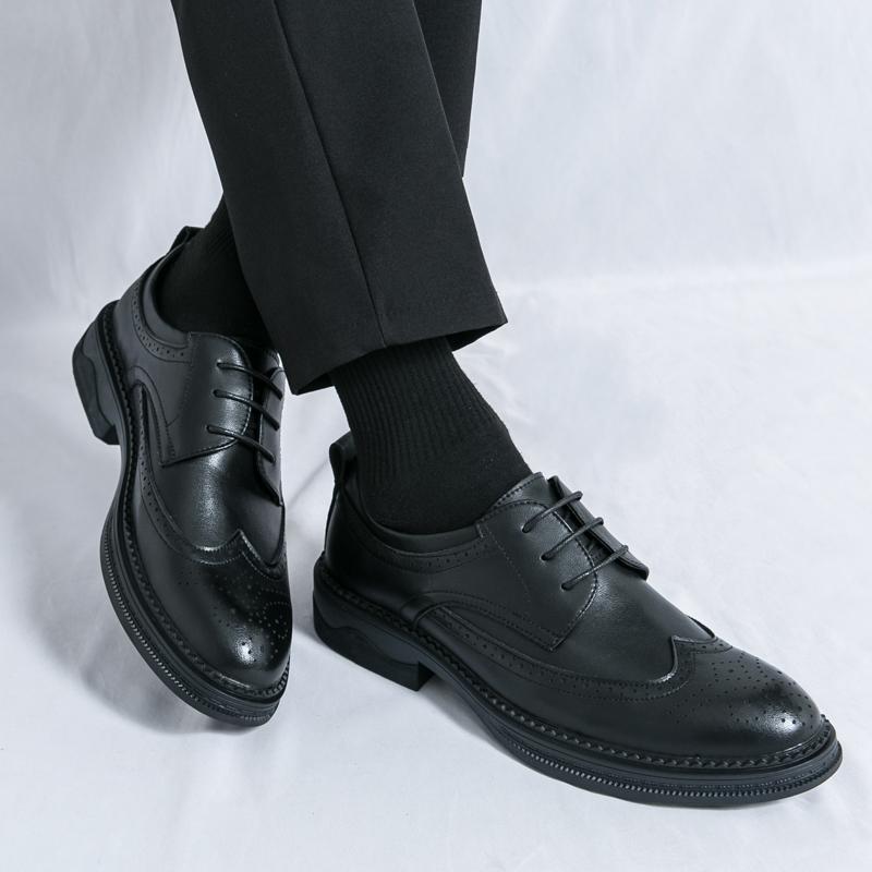 Leather Shoes For Man Genuine Leather Big Size Shoes High Quality Designer Formal Shoes Casual Shoes Fashion Business