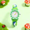 Cute Dolphin Silicone Watch Strap with Colorful Hands and Markers for Children, Suitable for Daily Wear and Christmas Gifts
