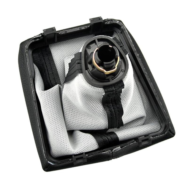 

For Skoda Octavia A7 MK3 (2014-2017) Car Gear Shift Knob 5 Speed Lever Shifter Gaiter Boot Cover Collar Car Styling