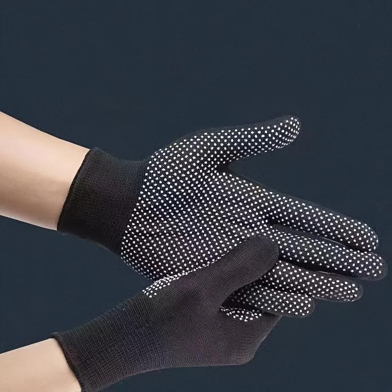 10pcs Nylon Gloves - Ideal for Outdoor Riding,Lightweight And Breathable, Suitable for All-Season Outdoor,Comfortable, Durable