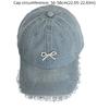 Fashion Sun Protection Bow Lace Baseball Hats Adjustable Windproof Hip Hop Hat Breathable Cowboy Sunscreen Hats Men Women