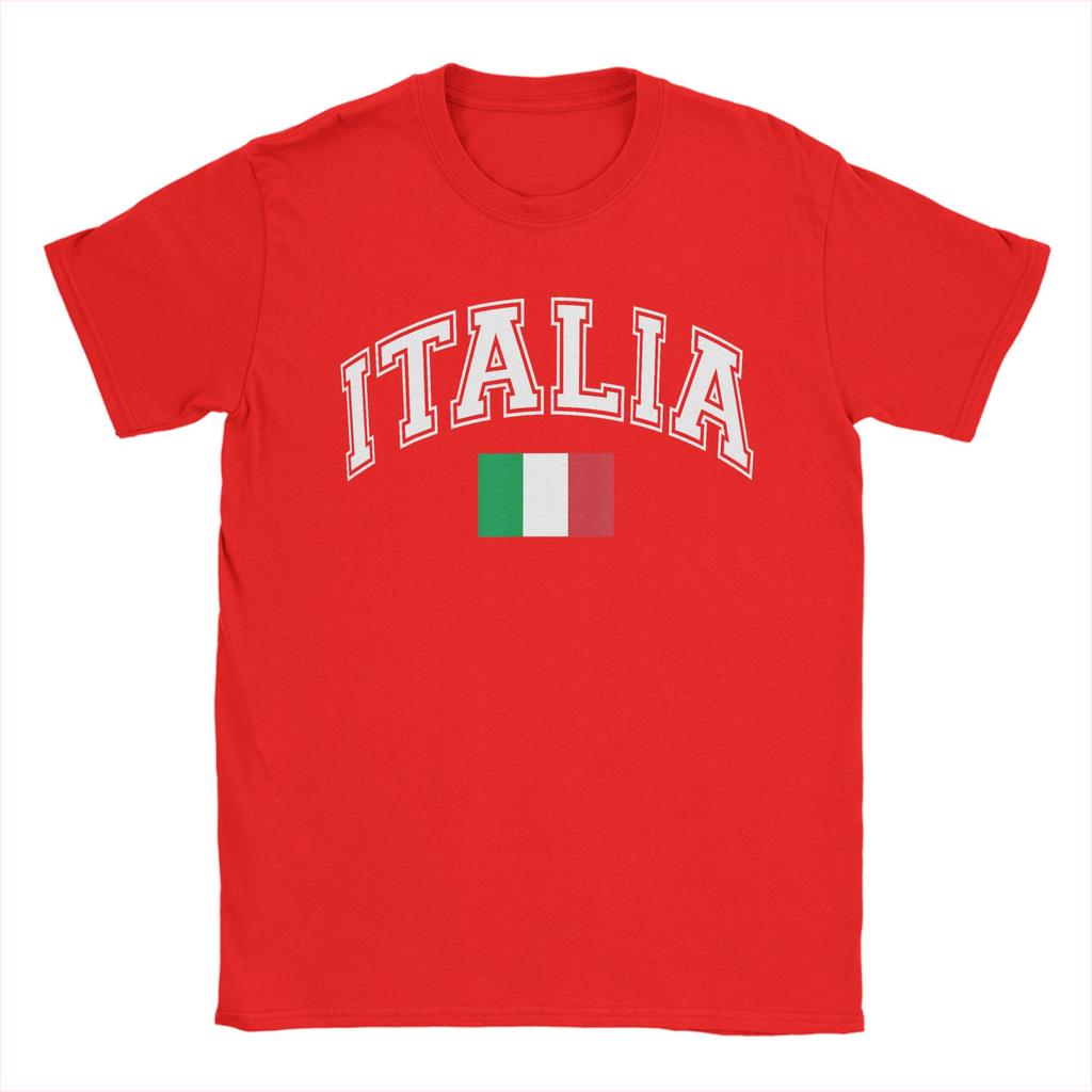 Unisex s Italy Italian Flag Italia T Shirts 100 Cotton Clothes Casual Short Sleeve Round Collar Tee Shirt Adult TShirts