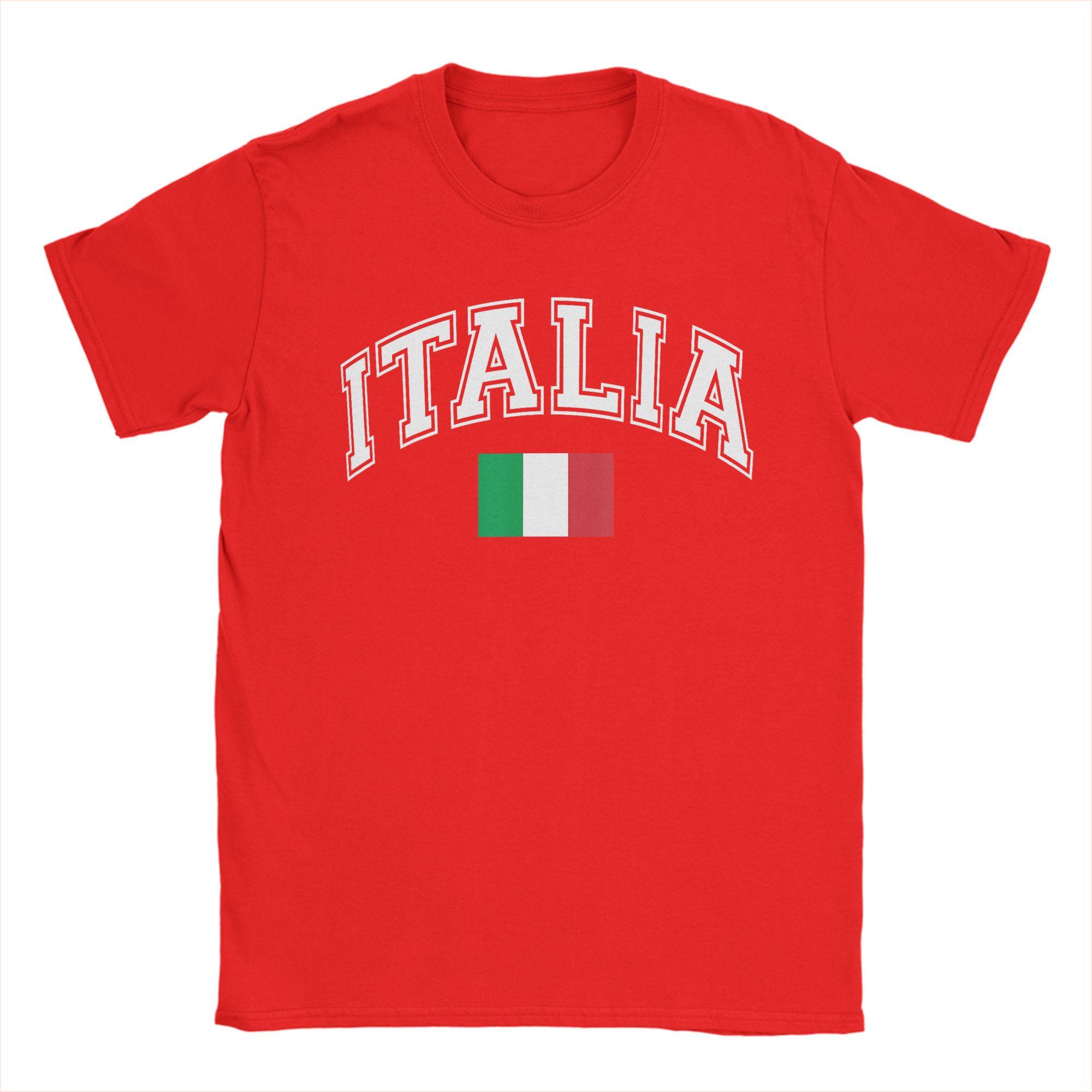 Unisex s Italy Italian Flag Italia T Shirts 100 Cotton Clothes Casual Short Sleeve Round Collar Tee Shirt Adult TShirts XL