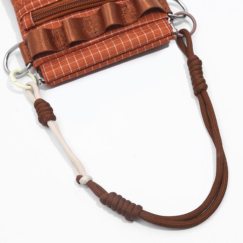 Handytasche Damen Umhängetasche Geldbörse Kordelzug Wasserflaschentasche