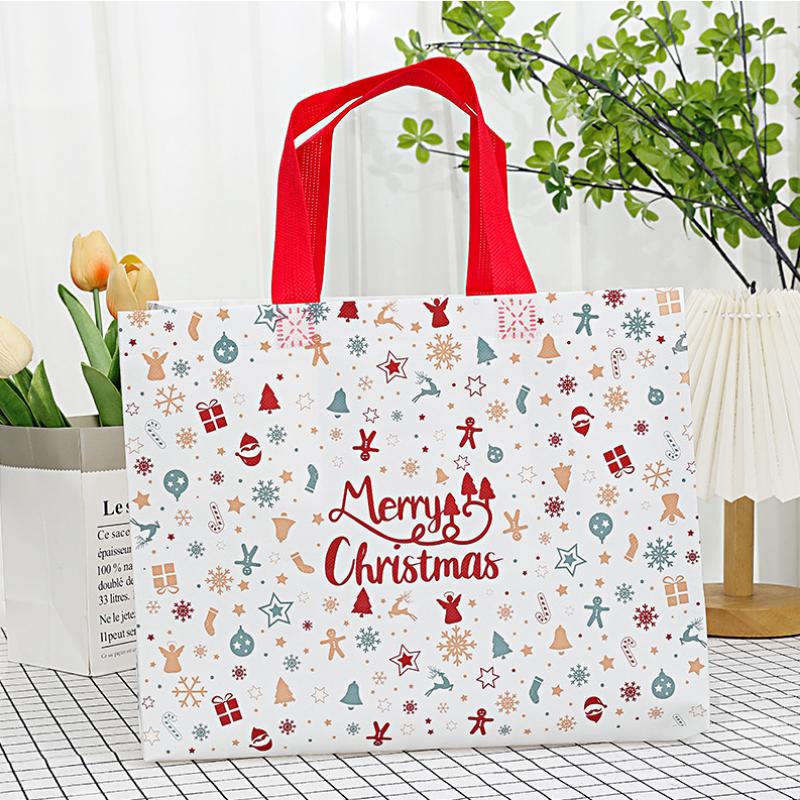 Pungi Cadou de Crăciun Decorațiune Petrecere de Crăciun Mărturii pentru Copii 2025 Crăciun Moș Crăciun Pungi de Mână Navidad Natal Cadou Anul Nou 2026