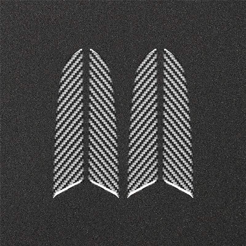Powerful For  CC 2012-2018 Soft Carbon Fiber Interior Door Handle Cover Trim Sticker Replacement Parts Accessories
