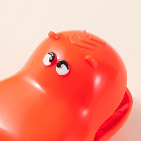 Hroch Magnetické klipy na sáčky Opakovaně použitelné plastové těsnící klipy do kuchyně na sáčky se svačinou Kreativní magnety na lednici pro skladování potravin