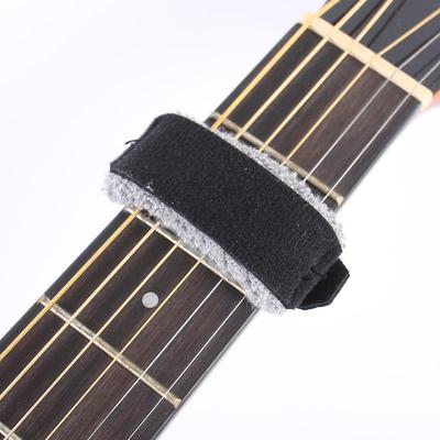 Ljudreducerande elektrisk basgitarr sammet ljuddämpande tejp - Svart akustisk ton tejp