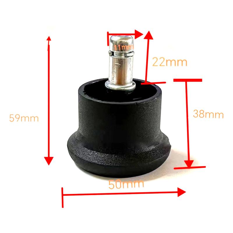 5/10Pcs Chair Caster Wheels Office Stopper Caster Glides Fixed Chairs Carpet Wheel Castors Accessories Foot Desk Stationary