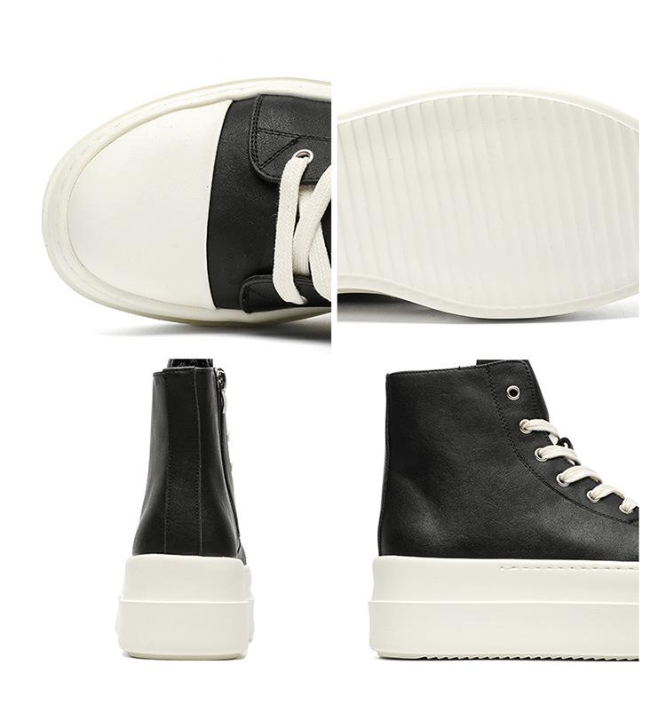 2024 A/W Unisex Thick-Soled High-Top Trend Street Dance & Skate Shoes (18456-J)