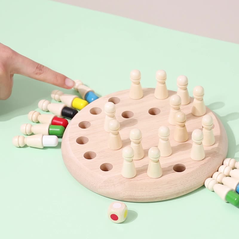 Memory Chess Children's Concentration Training Puzzle Toys Home Desktop Decoration Parent-Child Interactive Toys
