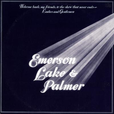 LP Record EMERSON LAKE  PALMER  Welcome Back My Friends To The Show 3MC200 MANTICORE 1974 Canada Rock Used
