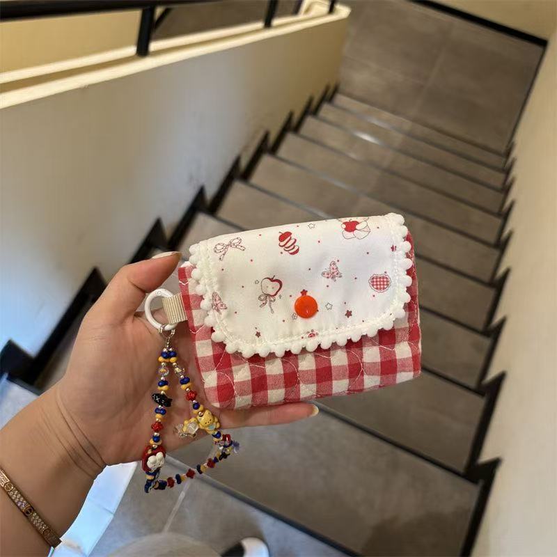 Cute Hanging Bag 2025 Coin Purse Versatile Ccd Storage Bag  High-looking Headphone Bag Card Bag New Key Bag Women's Coin Purse