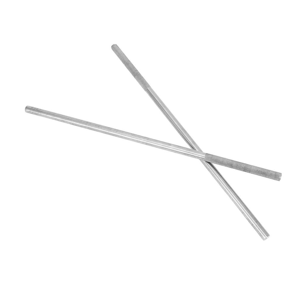 2Pcs Winding Bar with Anti Slip Handle 1 2 In Diameter X 17.5 In Length Steel for Garage Door Torsion Spring