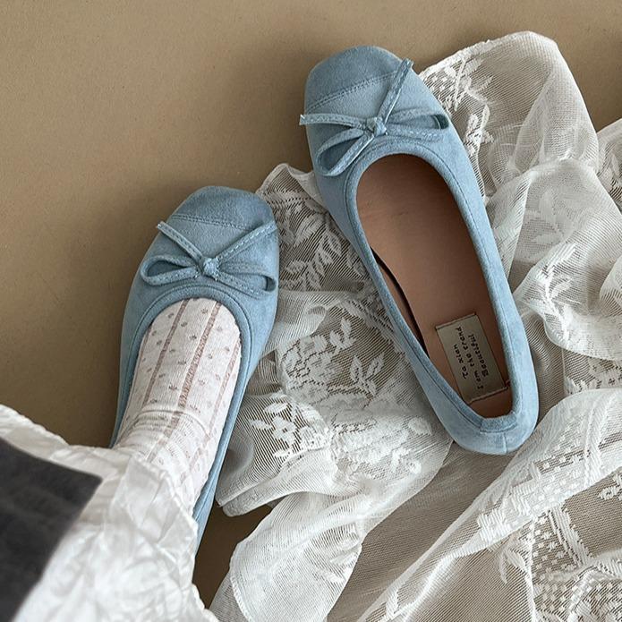 French retro ballet style shallow mouth flat-soled single shoes women's 2025 new summer versatile square head soft-soled Mary Jane shoes