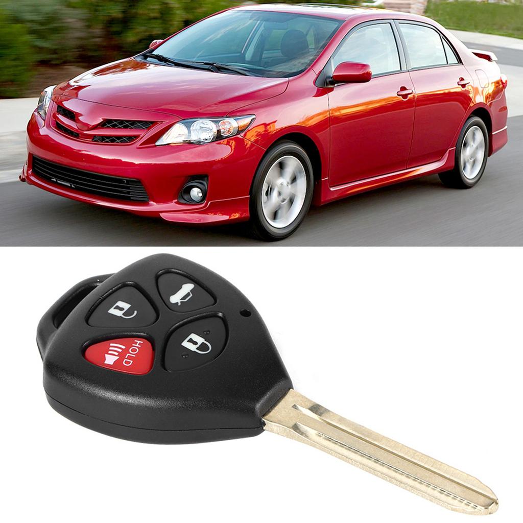 Car Remote Key Fob 4 Buttons GChip GQ429T Fit for Corolla 20102012