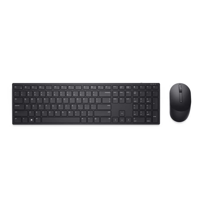 Clavier Et Souris Sans Fil - DELL - KM5221W - QWERTZ Allemand - Autonomie 36 Mois - Silencieux