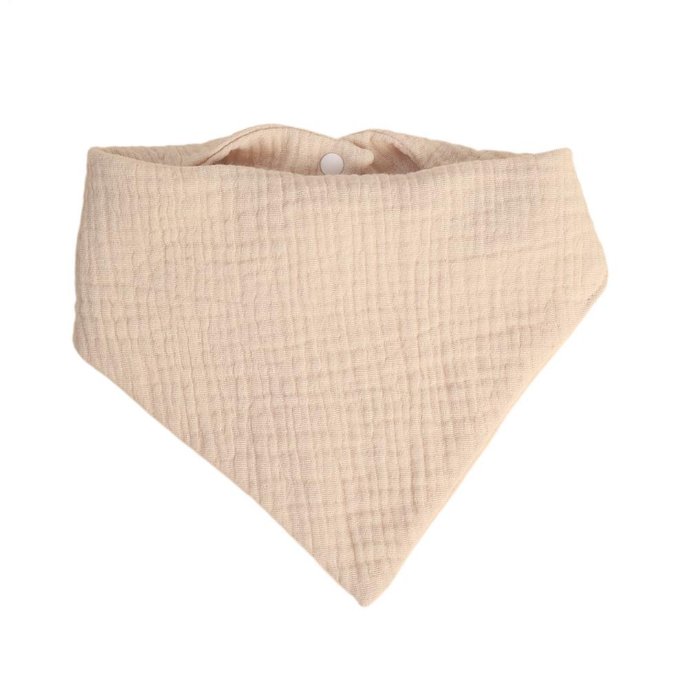 Baby Drool Bib Baby Absorbent Triangular Drool Bib for Babies 4-Layer Cloth Burp Breathable Absorbent Toddler Feeding Supplies