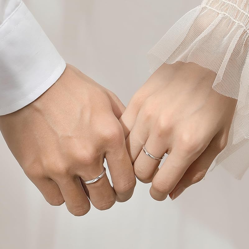 [FANCIME] platinum ring men's ring Pt950 pairing adjustable engagement ring wedding ring shine couple Comes with gift wrapping Christmas birthday