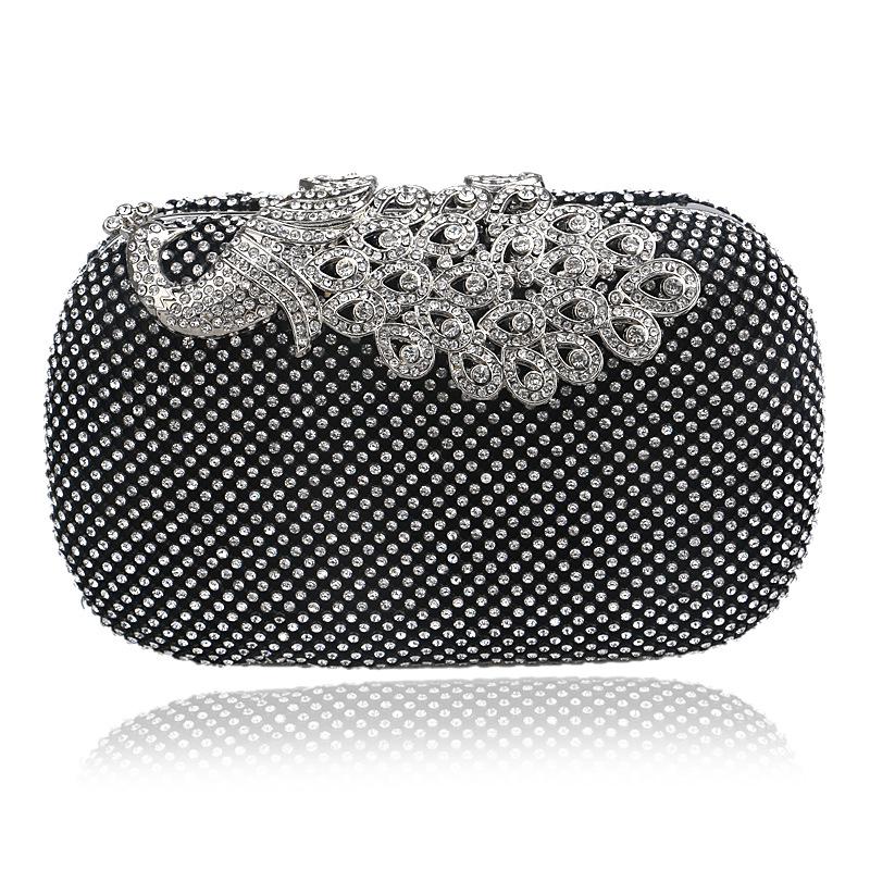 

Сумка для вечеринок с бриллиантами, женская модная банкетная сумка, вечерняя сумка-клатч с павлином 16cm*5cm*9cm