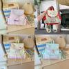 Girl Teen Nylon Casual Backpack With Pouch For Travel And School