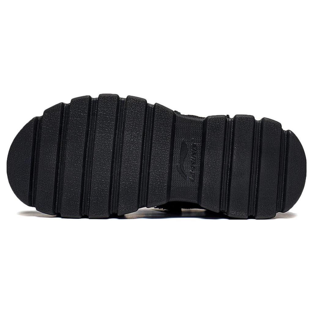 Li Ning LN Hiker Sports Sandals Women Sandals Black AGUT010-2