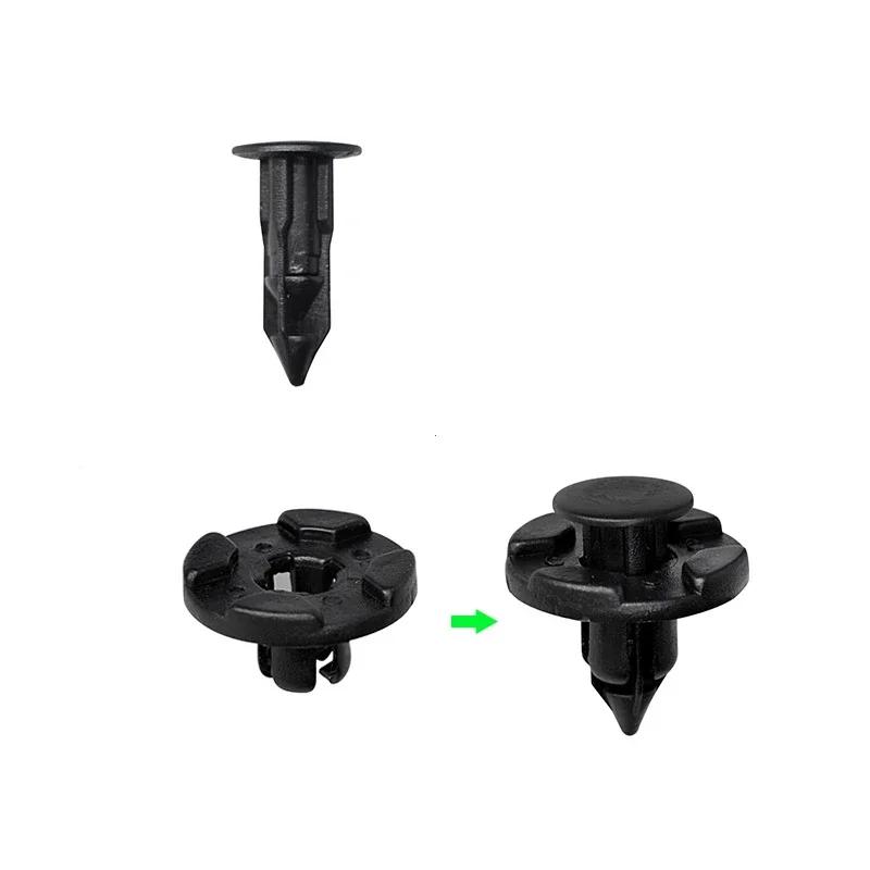 10 pezzi per Nissan Qashqai J11 J10 2007 - 2017 Note X-Trail T32 Sentra Cofano Passaruota Rivestimento Facia Paraspruzzi Clip Rivetto