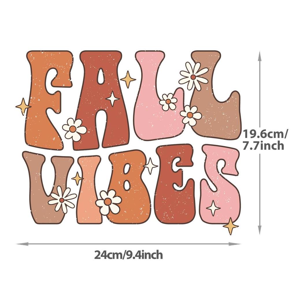 Herbstkürbis-Patches auf Kleidungsstoff, Thermopresse, DIY-Kleidungsstück, Wärmeübertragung, waschbar, neue Buchstaben, Aufkleber, Patch