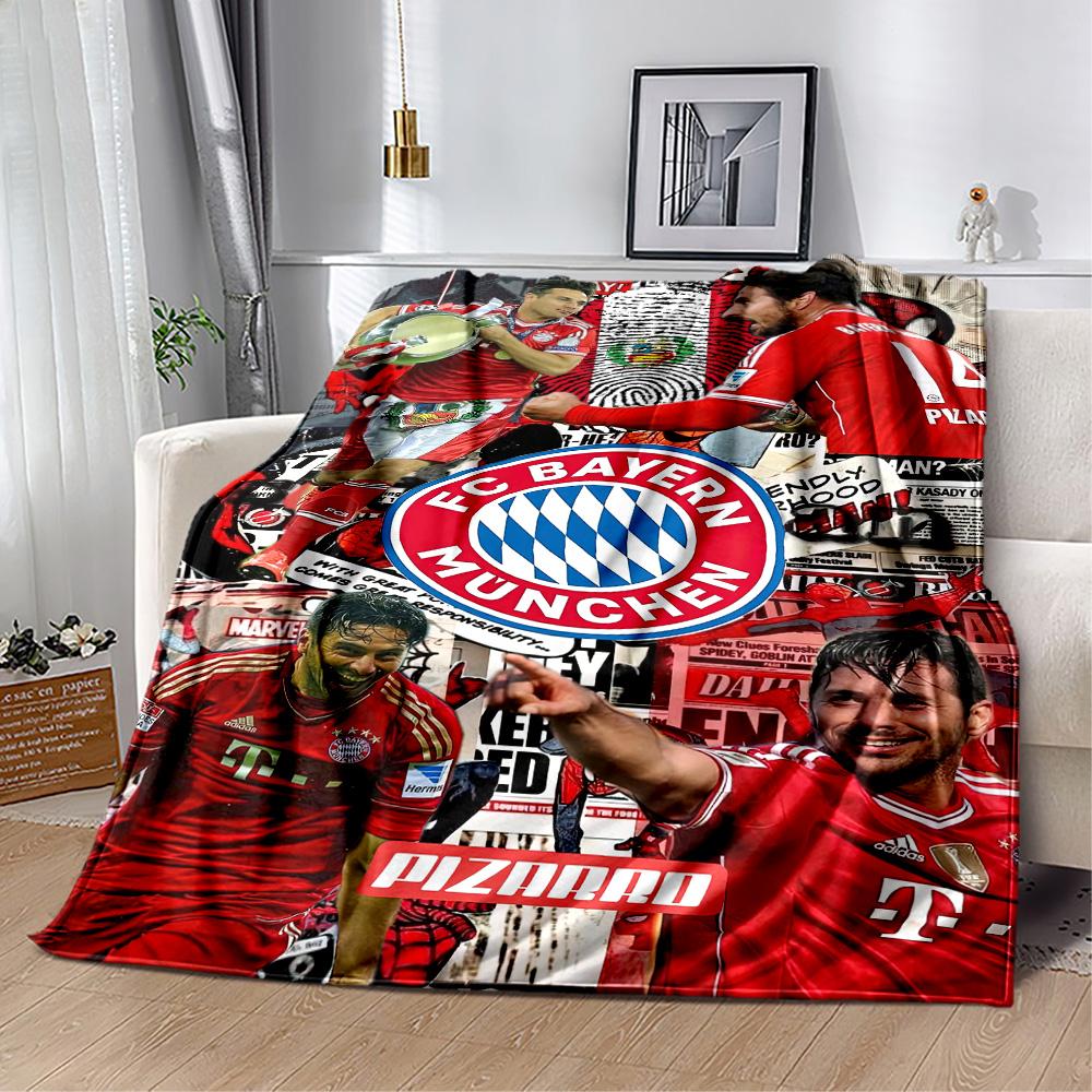 Bayern Munich Blanket Soft & Cozy Suitable for Bed Picnics Couch for All Occasions Stylish Decor Birthday Christmas Gift Blanket