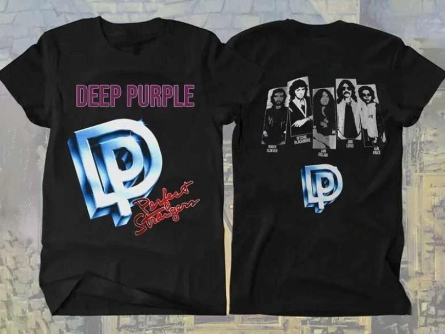 1985 Deep Purple Perfect Strangers Tour Concert T Shirt Unisex T-Shirt XXL