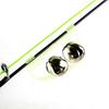 Fluorescent Fishing Tackle Rod Pole Tip Clip Twin Bell Alarm Alert Night Ring