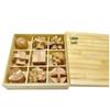 Kongming & Luban Interlocking Puzzle Set: Educational Toys for 7+ Year Olds, Enhancing Intelligence and Relaxation with Nine Building Blocks.
