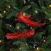 Realistic Simulated White Bird Pendant Artificial Christmas Tree Decoration  Holiday Festival Decor