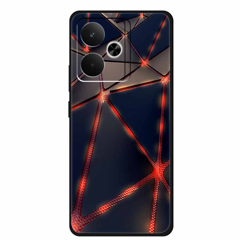 For Realme GT 7T Case 7 T Coque Popular Black Silicone Soft Back Cover Case For Realme GT 7 T Phone Case Cover RealmeGT 7T 7 T