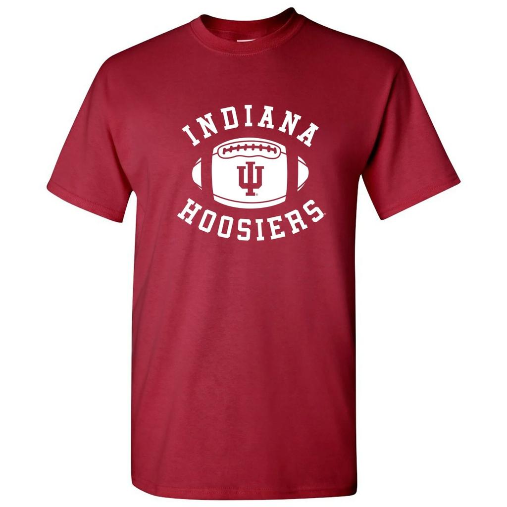 Indiana Hoosiers Football Block Short Sleeve T-Shirt
