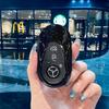 RPO5   Car Zinc Alloy Key Case Bag Metal Key Shell For Mercedes-Benz AMG C-Class S-Class GLC EQE EQS W223 X254 V297 V295 W206 S206 X206