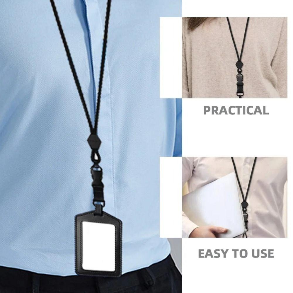 Reusable Mobile Phone Lanyard Adjustable Neck Straps Key Chain Hanging Rope  Students