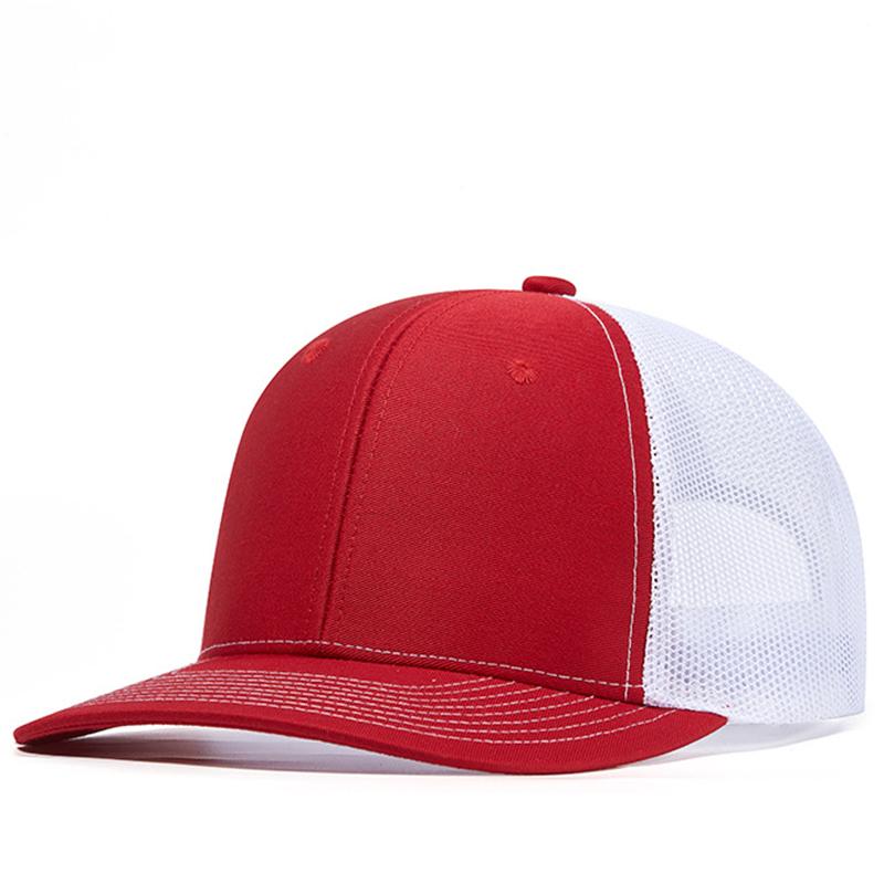Custom Embroidery Logo Baseball Cap Summer Breakable Net Blank Truck Caps Men's Women Text Letter Richardson Hats Custom Logo